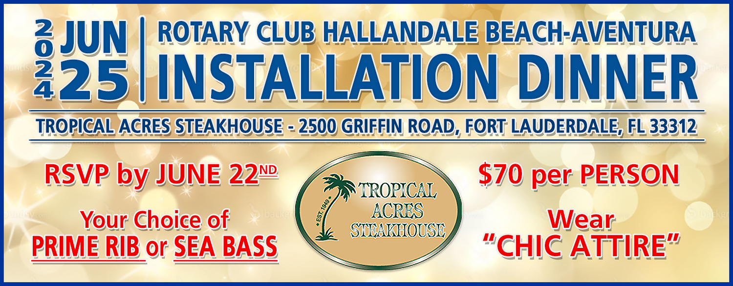 2024-2025 Installation Dinner